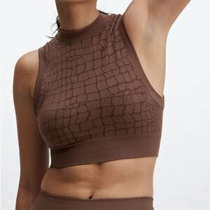 Fabletics Croc Cropped Tank